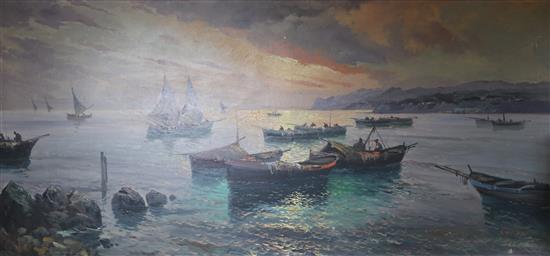 Carusi Italian coastal scene